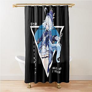 Furina - Genshin Impact Mystical  Shower Curtain