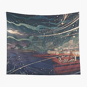 Light Lantern Festival Genshin Impact Tapestry