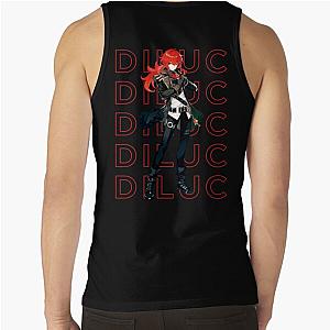 Genshin Impact Diluc Design Tank Top