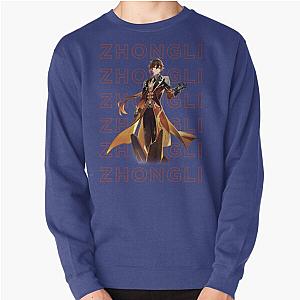 Genshin Impact Zhongli Design Pullover Sweatshirt