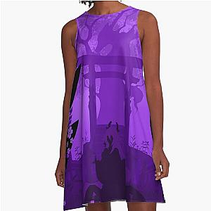 GENSHIN IMPACT YAE MIKO NEGATIVE SPACE A-Line Dress