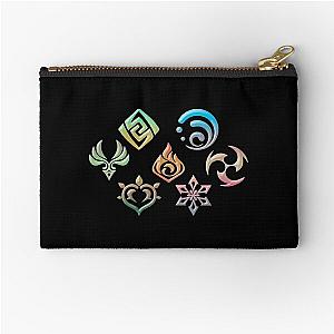 Genshin Impact Elements Zipper Pouch