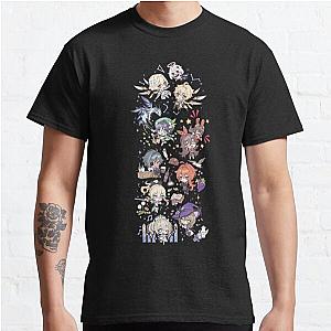 Genshin Impact Chibi Characters Assemble  Classic T-Shirt