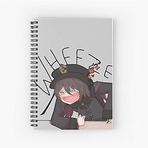 Hu Tao Genshin Impact Spiral Notebook