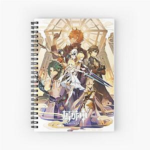 Genshin Impact Liyue Spiral Notebook