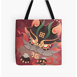 Gaming Namecard - Genshin Impact All Over Print Tote Bag