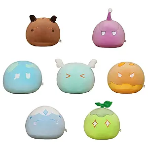 10cm Randomly Slime Hot Game Genshin Impact Keychains