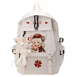 Genshin Impact Anime Cosplay Students School Bag Backpack