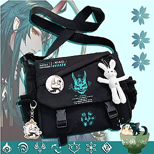 Game Genshin Impact Cosplay Xiao Kazuha Ajax Tartaglia Cartoon Bags