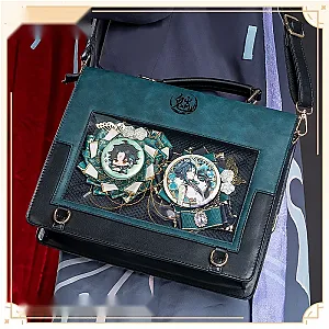 Anime Game Genshin Impact Xiao Theme Cosplay Shoulder Bags