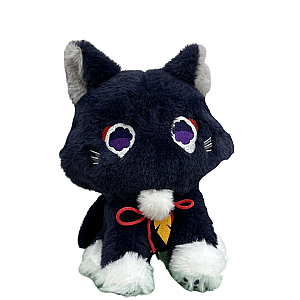 20-25cm Purple Scarameow Scaramouche Cosplay Game Genshin Impact Plush