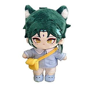 20cm Green Xiao  Anime Game Genshin Impact Kindergarten Cosplay Plush