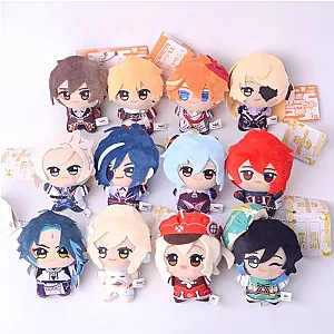 Genshin Impact Characters Traveler Plush Keychains