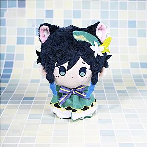 Genshin Impact Game Characters Anime Cosplay Plush Toy Keychains