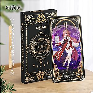 Game Genshin Impact Anime Tarot Card