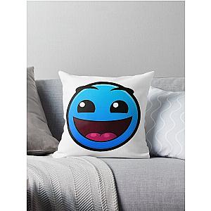 Geometry Dash Easy Throw Pillow