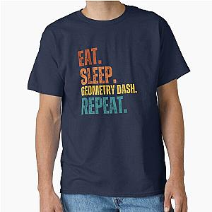 Eat sleep geometry dash repeat Classic T-Shirt becomes
Eat sleep repeat Classic T-Shirt