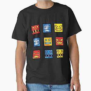 Geometry Dash Icon Face Classic T-Shirt
