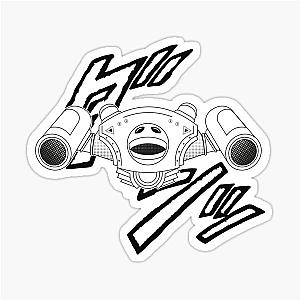 ULTRA VIOLENCE Geometry Dash sticker