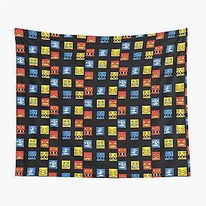 Geometry Dash Icon Tapestry