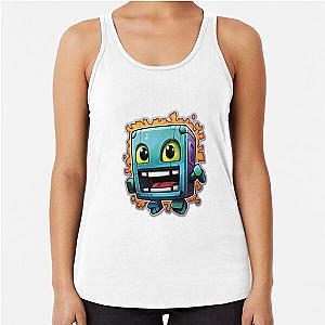 geometry dash racer back tank top
