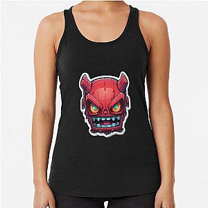 Geometry Dash Extreme Demon Racer Back Tank Top