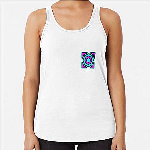 Trusta cubeGeometry Dash icon Racerback Tank Top