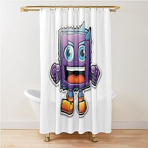 Geometry Dash Shower Curtain