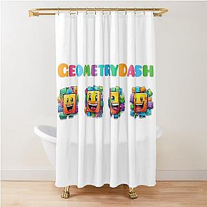 Geometry shower curtain