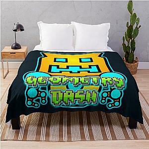 Geometry Dash Throw Blanket