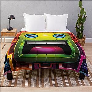 Geometry Dash Throw Blanket