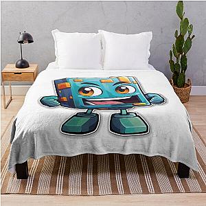 Geometry Dash Throw Blanket