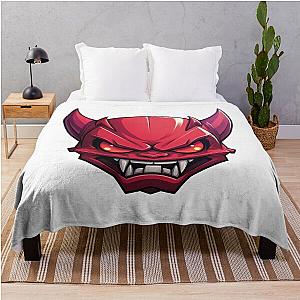 Geometry Dash Extreme Demon Throw Blanket