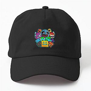 Geometry Dash Old School Gaming Dad Hat