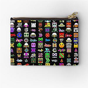 Geometry Dash Zipper Pouch