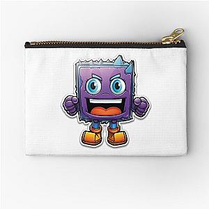 Geometry Dash Zipper Pouch