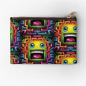 Geometry Dash Zipper Pouch