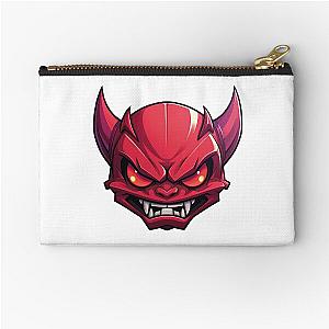 Geometry Dash Extreme Demon Zipper Pouch