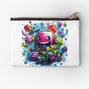 Geometry Dash Zipper Pouch