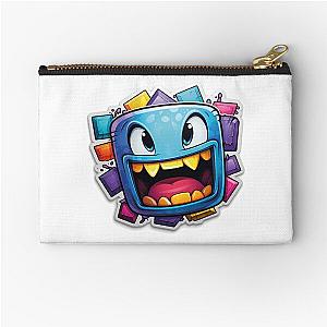 Geometry Dash Zipper Pouch