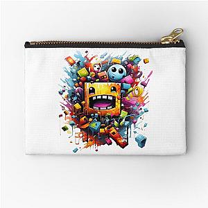 Geometry Dash Zipper Pouch