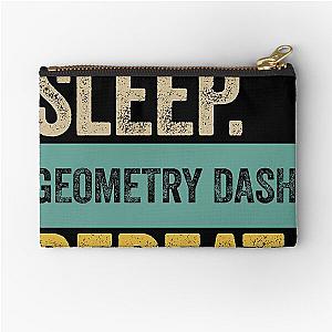 Eat Geometry Dash Repeat Zipper Pouch