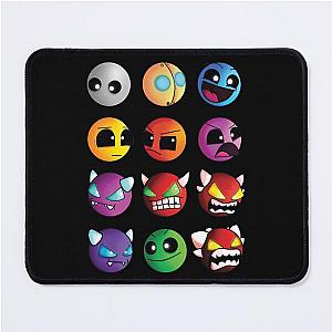 Geometry Dash Demon Difficulty Mouse Pad