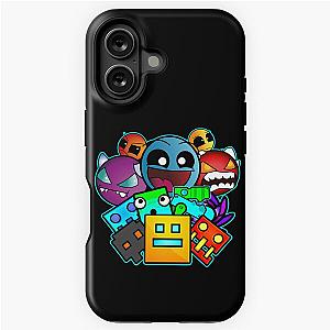 Geometry Dash Old School Gaming iPhone Tough Case
