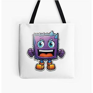 Geometry Dash All Over Print Tote Bag