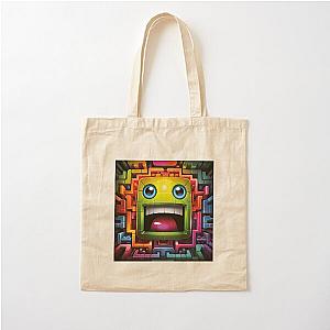 Geometry Dash Cotton Tote Bag