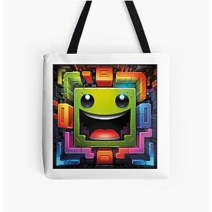 Geometry Dash All Over Print Tote Bag