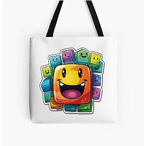 Geometry Dash All Over Print Tote Bag