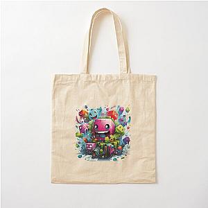 Geometry Dash Cotton Tote Bag