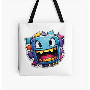 geometry dash tote bag